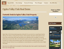 Tablet Screenshot of ogdenvalleyrental.com